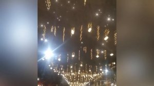 Ночной новогодний Воронеж