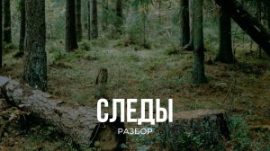 Разбор. Следы