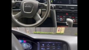 New multimedia system with a second Android screen for the Audi Q7 4L(2006-2015)A6 C6 VAG-UPGRADE.RU