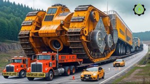 Крутые навыки транспортировки  экстремально больших грузов.