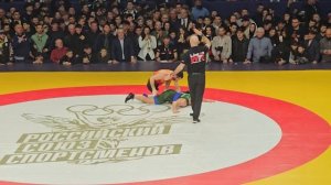 Давид Баев - Абдурахман Далгатов 70 кг.Осетия & Дагестан.Стенка на стенку.