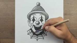 Как нарисовать простое Клоунское лицо карандашом: пошаговое руководство по рисованию