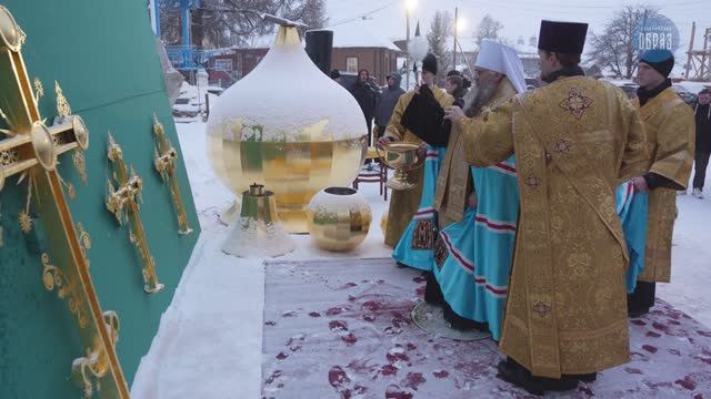 Освящение крестов колоколен Казанского и Знаменского храмов в Арзамасе смотреть онлайн
