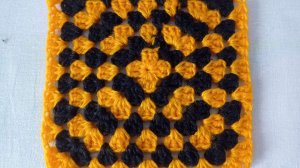 22. МК #"БАБУШКИН КВАДРАТ" #Квадратный мотив крючком #