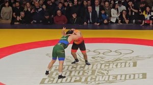 Сослан Джагаев - Абдулрашид Садулаев 97 кг.Осетия & Дагестан.Стенка на стенку.