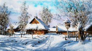 Зимние пейзажи художника Вячеслава Палачева