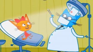 ТРИ КОТА. ПРИВИВКИ. ИГРАЕМ В ДОКТОРА