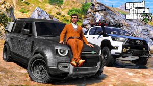 ОТЕЦ И СЫН В GTA 5 - КУПИЛ LAND ROVER DEFENDER ДЛЯ БЕЗДОРОЖЬЯ! ПРОВЕРКА НА ПРОХОДИМОСТЬ! ВОТЕР