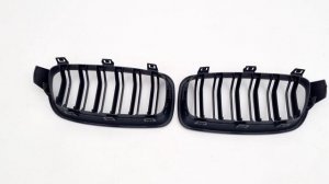 Решётка в стиле BMW M3 f30 черный мат