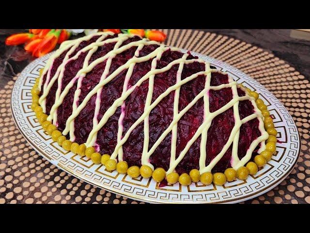 ГОСТИ АХНУТ!! СЕКРЕТНЫЙ ИНГРЕДИЕНТ! ГЕНИАЛЬНЫЙ САЛАТ НА праздничный стол. САЛАТ СЕЛЁДКА ПО ШУБОЙ смотреть онлайн