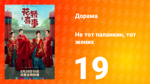 Не тот паланкин, тот жених 1 сезон 19 серия