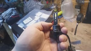 диодные лампы LAZER LIGHT в дальний свет РЕНО ДАСТЕР