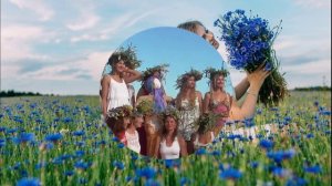 ДЕВУШКА С ВЕНКОМ НА ГОЛОВЕ (Слайд)