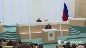 Путин отметил работу парламента в осеннюю сессию