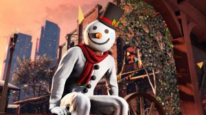 Зимняя атмосфера GTA Online