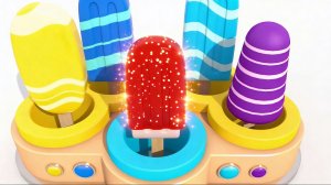 Мультфильм Учим цвета Мороженое Пакман Боулинг Волшебство ТВ