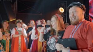 Новогодний корпоратив компании Элит Трейд в русском стиле с командой #Rusakov_team