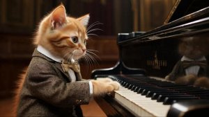 ИИ АНИМАЦИЯ | РАЗВЛЕКАТЕЛЬНОЕ ВИДЕО | КОТЕНОК ФАНТАЗЕР