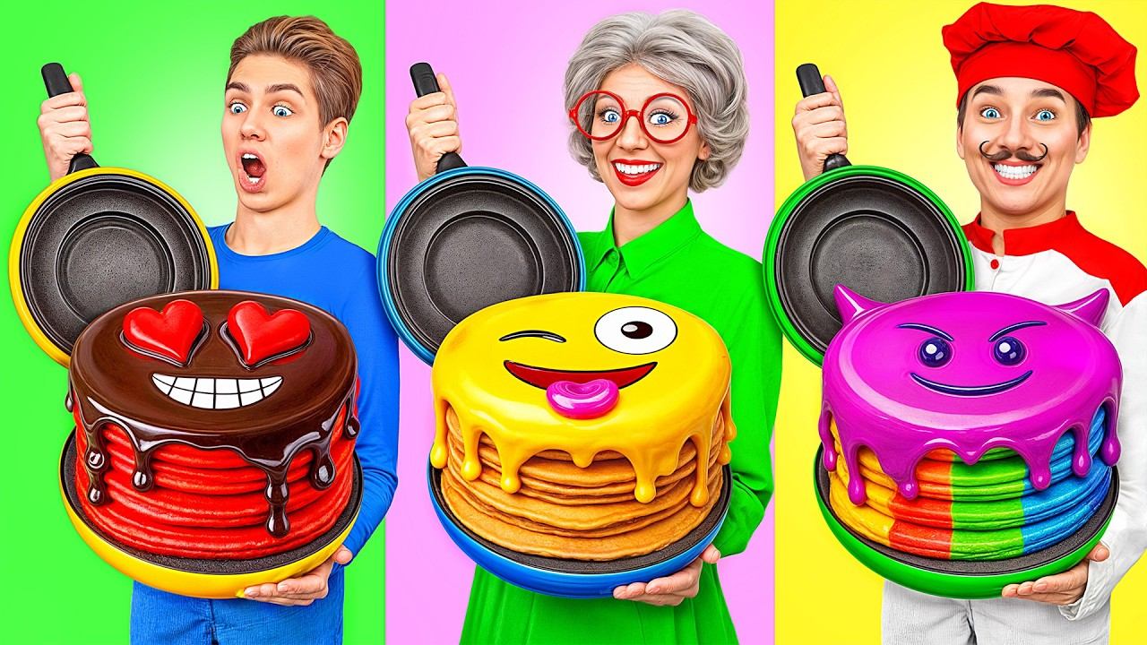 Кулинарный Челлендж: Я против Бабушки | Вкусные Кухонные Лайфхаки от Multi DO Challenge смотреть онлайн