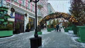 Москва в Рождество 2026 улицы и Красная площадь зимняя атмосфера ❄️🏙️