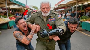 СТАРИКАН отметелил КАЧКОВ на рынке. ОБОЗНАЛИСЬ напали не на ТОГО. Дедуля оказался МОРПЕХОМ