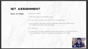 09 ASSIGNMENT 1 - Drawing fight poses