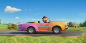 Красные колёсики мультик