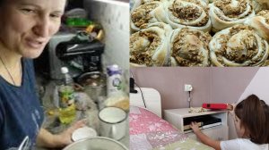 Сельские будни матушки.Про уборку в большом доме,наше хозяйство и постные булочки 🥠