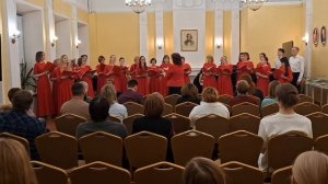 О.Сапунова "Весна военная". Ст. В.Кондратович-Сидорова. Солисты: Д.Мартюшев, Я. Фатнев.