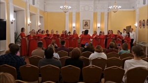 М.Минков "Спасибо, Музыка". Слова Д.Иванова. "Консонанс". Руководитель и дирижёр А.В.Пушкарёва.