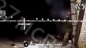 🇷🇺Утренняя вылазка хищной птички 25-армии  накрыла одинокого боевика в гараже…