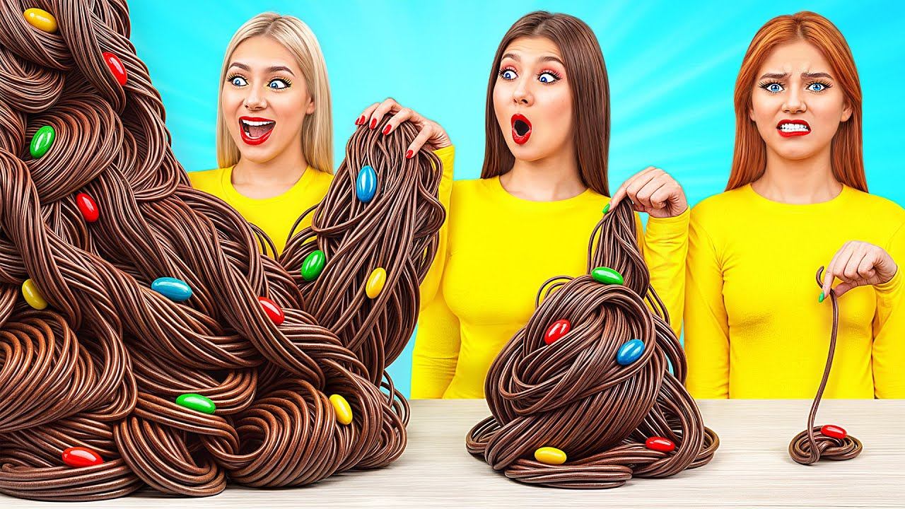 Большая, Средняя или Маленькая Тарелка Челлендж | Кто Победит в Кулинарной Битве Multi DO Challenge смотреть онлайн