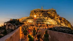 Поздравления с Рождеством из Аликанте Испания.