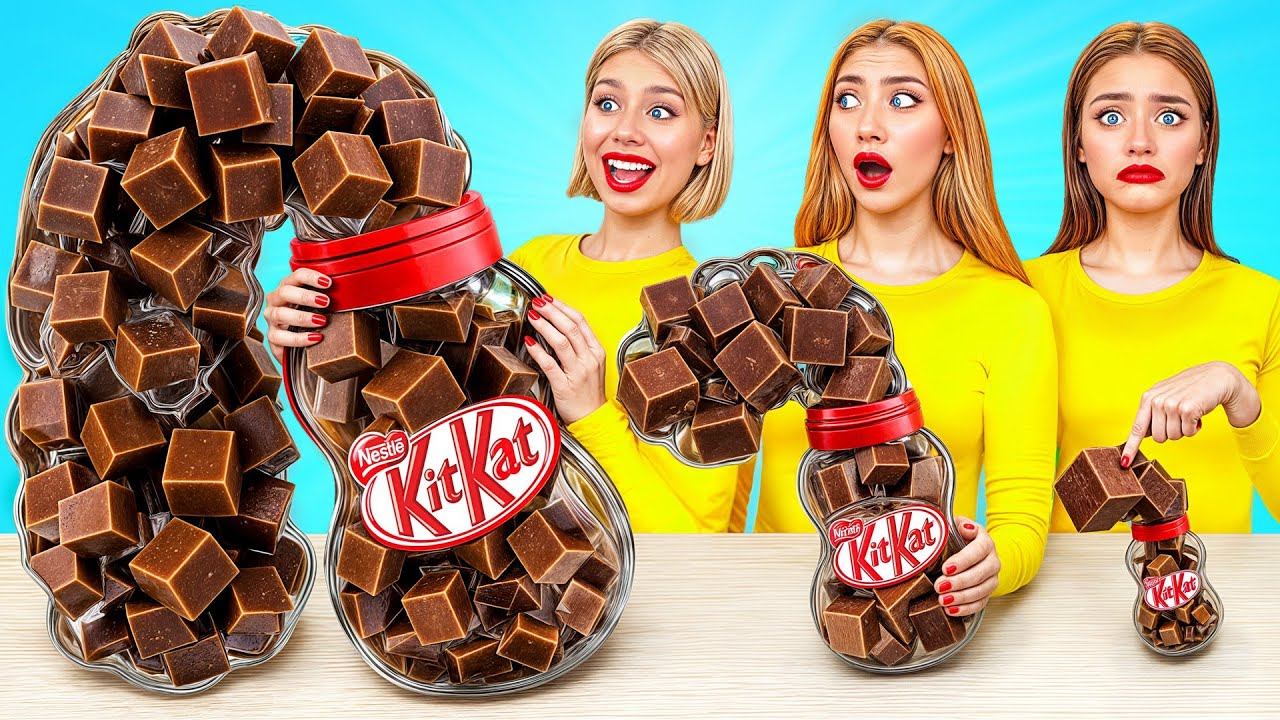 Большая, Средняя или Маленькая Тарелка Челлендж | Кто Победит в Кулинарной Битве Multi DO Challenge смотреть онлайн