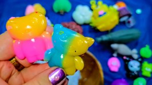 АСМР СКВИШИ и антистрессы 🥰 ТАБА лапки 🐾 распаковка АСМР сквишей 🥰