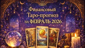 💰 Финансовый Таро-прогноз на февраль 2026 — деньги, решения и точки роста 🔮✨