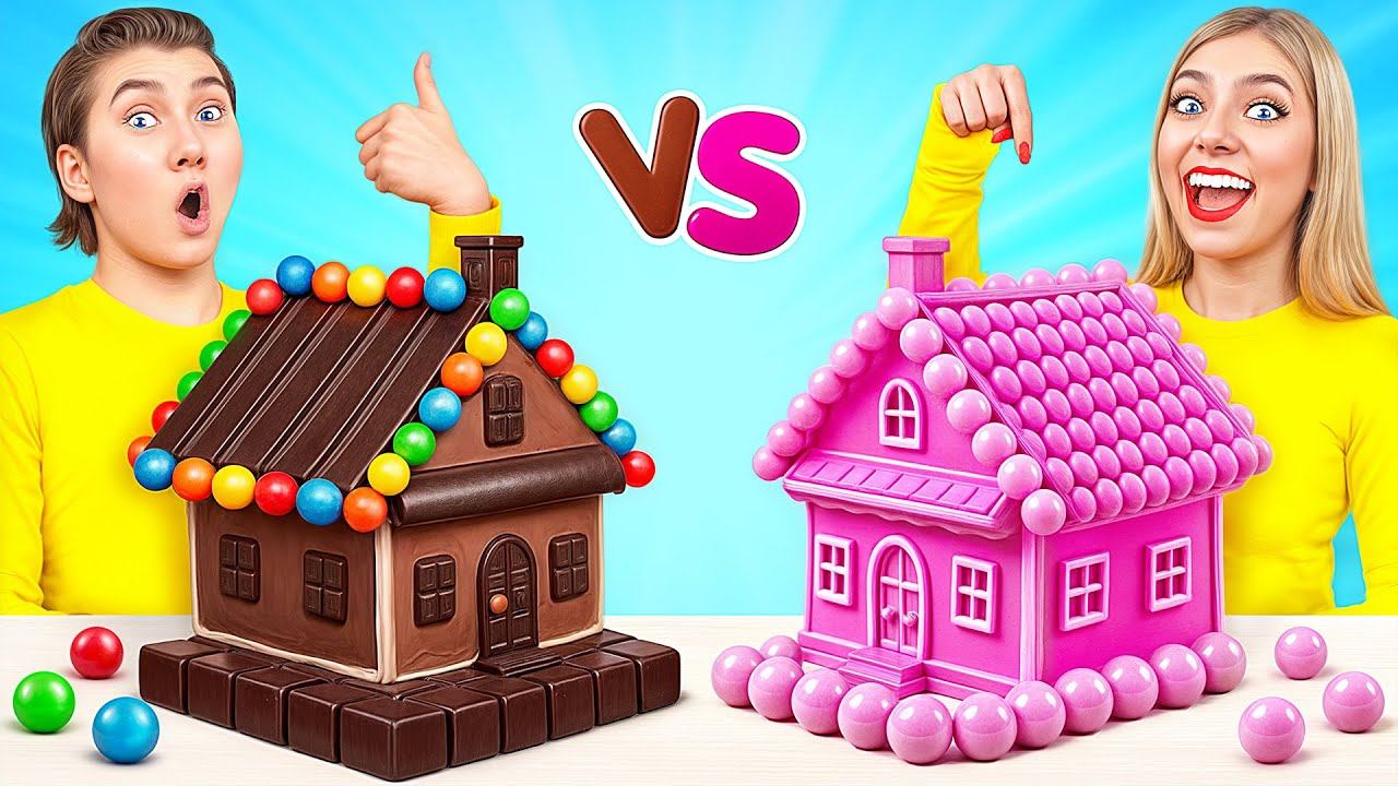 Жевательная Резинка vs Шоколадная Еда Челлендж | Смешные Ситуации на Кухне от Multi DO Challenge смотреть онлайн