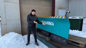 Обзор переднего отвала на трактор МТЗ