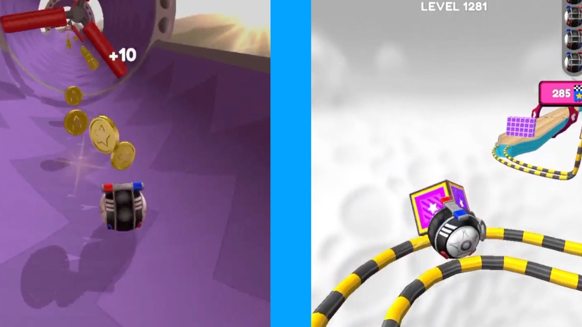 Going balls All Levels Gameplay IOS Android Going Balls level 1281 Speed Run смотреть онлайн