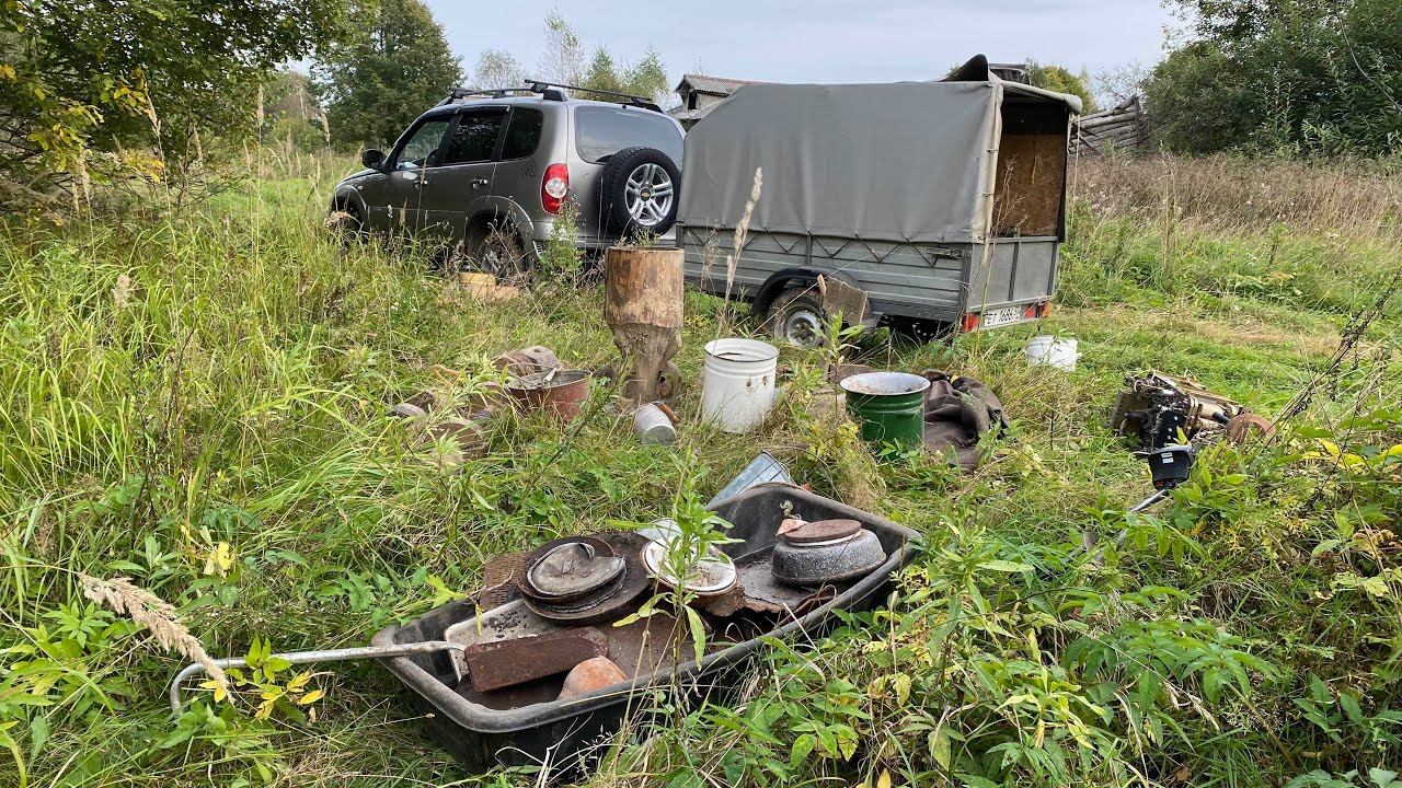 Рост цен!!! В этой заброшенной деревне мы первые! Металлокоп / Коп металлолома