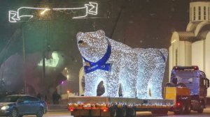 Мишки в городе  #НовыйГод ✨