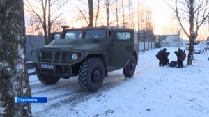Показательные выступления в честь годовщины со дня образования провёл Череповецкий ОМОН