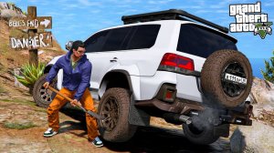 ОТЕЦ И СЫН В GTA 5 - ПРОВЕРКА НА ПРОХОДИМОСТЬ TOYOTA LAND CRUISER 200 KHANN! ПОЕЗДКА В ГОРЫ! ВОТЕР