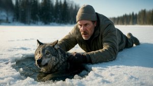 Мужчина Спас Тонущего Волка, Но Он Даже Не Догадывался, Чем Всё Это Закончится!