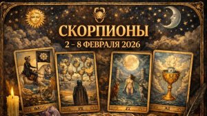 🔮 Таро-прогноз для Скорпионов с 2 по 8 февраля 2026 — внутренняя сила и важные развязки ✨