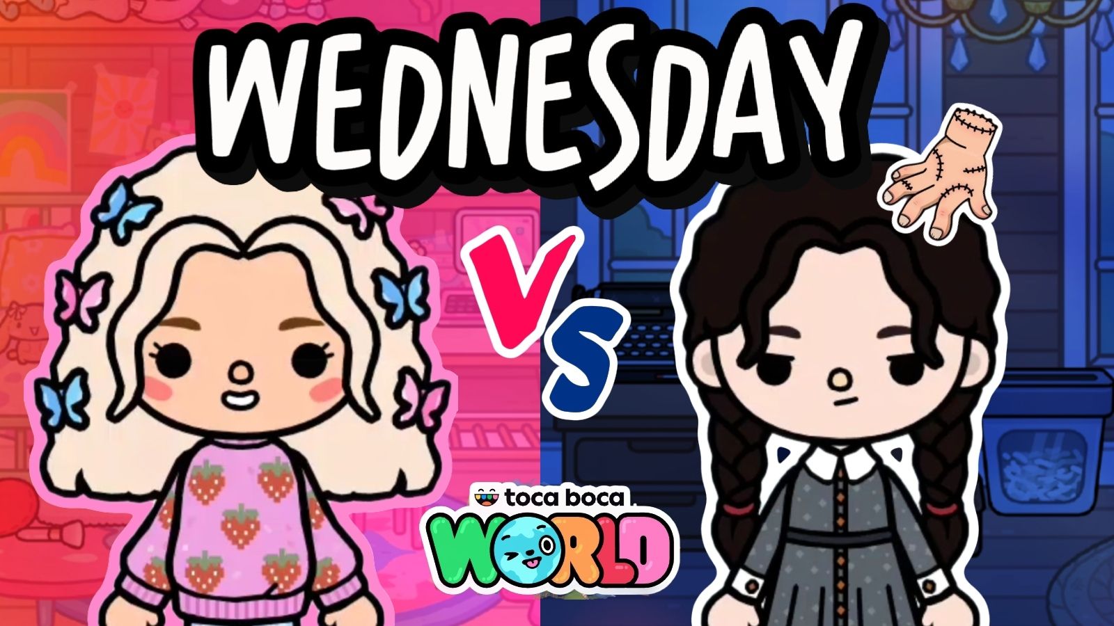 WEDNESDAY в ТОКА БОКА🖤💕/ Milli toca / toca boca / toca world / toca life / тока бока / Милли тока смотреть онлайн