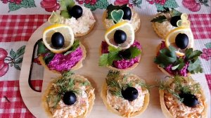 Три вкусные начинки для тарталеток.