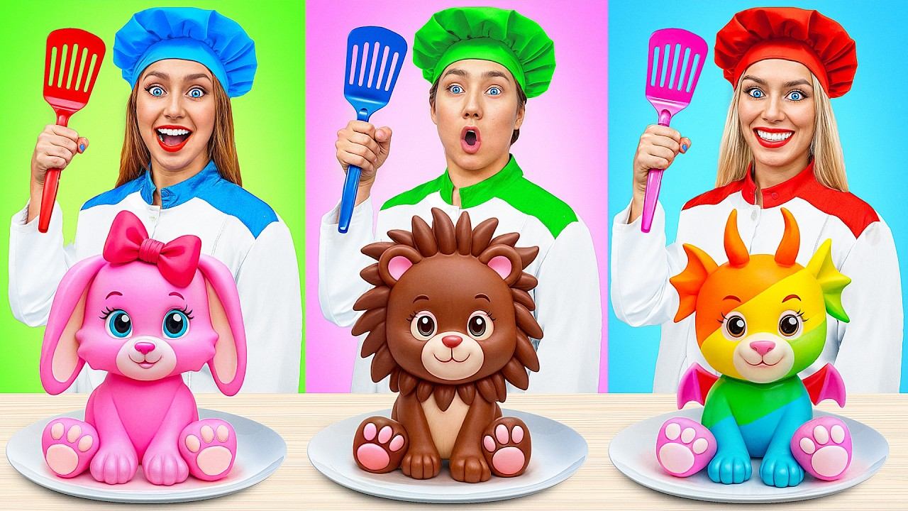 Кулинарный Челлендж: Я против Бабушки | Мармеладная еда vs Настоящая еда vs Шоколадная еда Multi DO смотреть онлайн