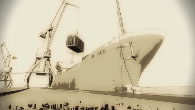 В Кейптаунском порту (клип)