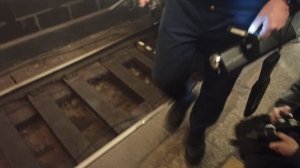 Ретро поезд после высадки пассажиров на станции Автово🔴